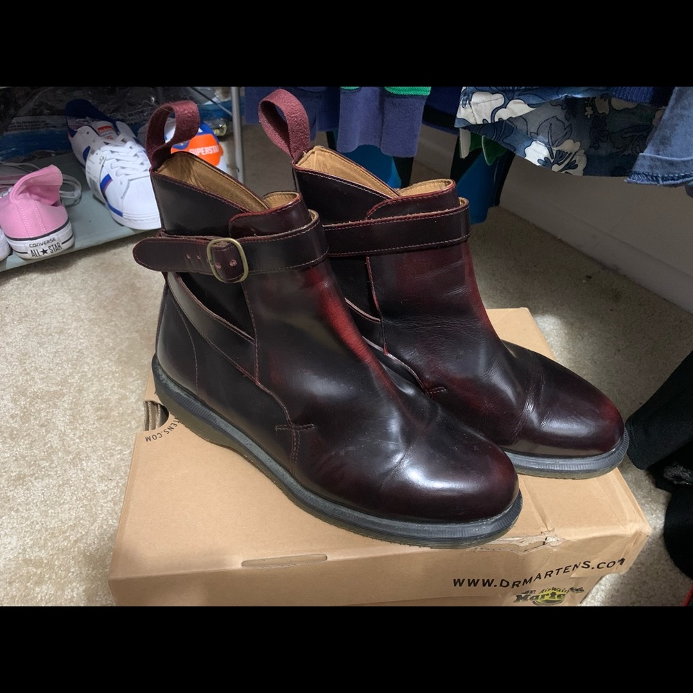 Dr. Martens Cherry red Teresa Boots